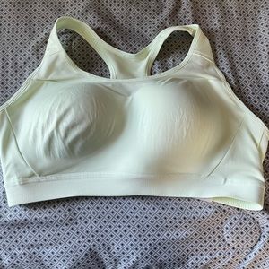 High support open back sports bra